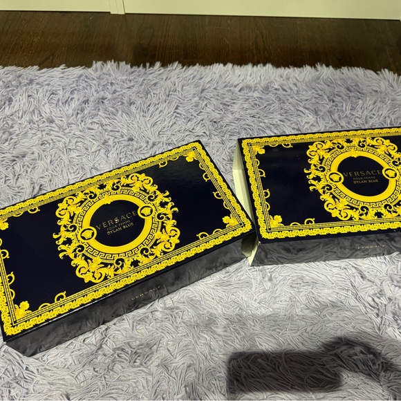 Versace Navy and Gold Decorative Box - Picture 2 of 4